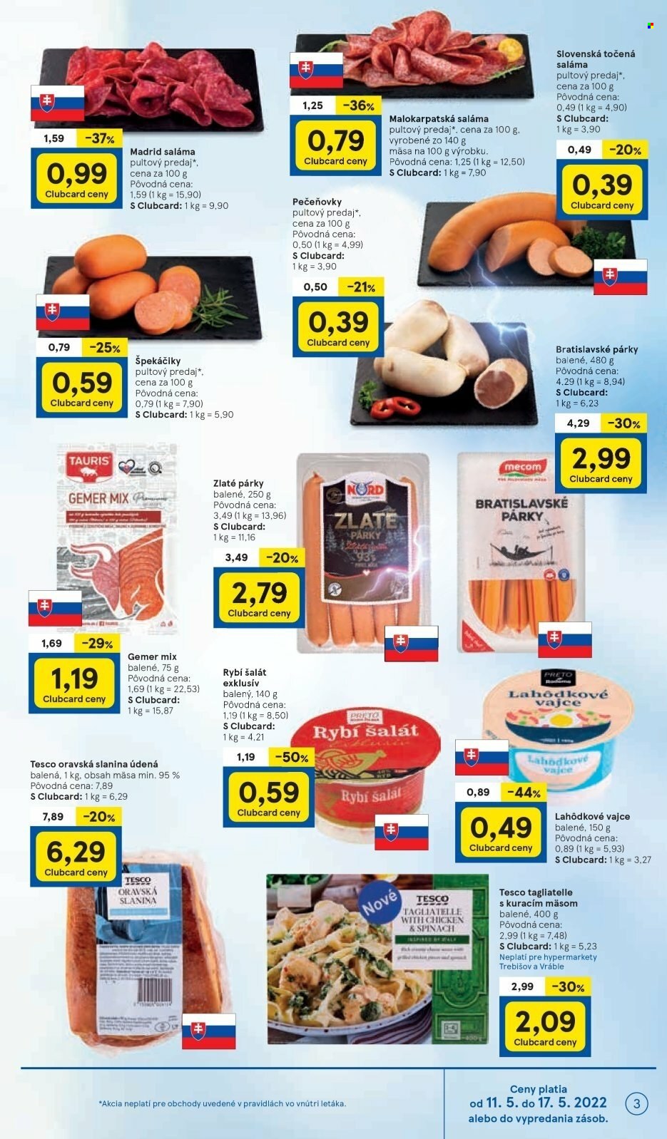 Leták TESCO - 11.5.2022 - 17.5.2022. Strana 3