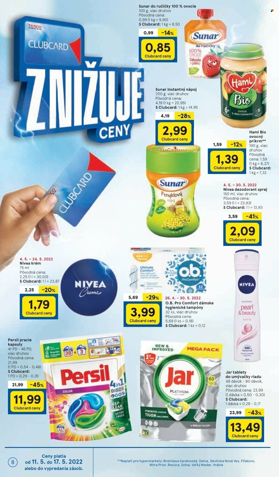 Leták TESCO - 11.5.2022 - 17.5.2022. Strana 8