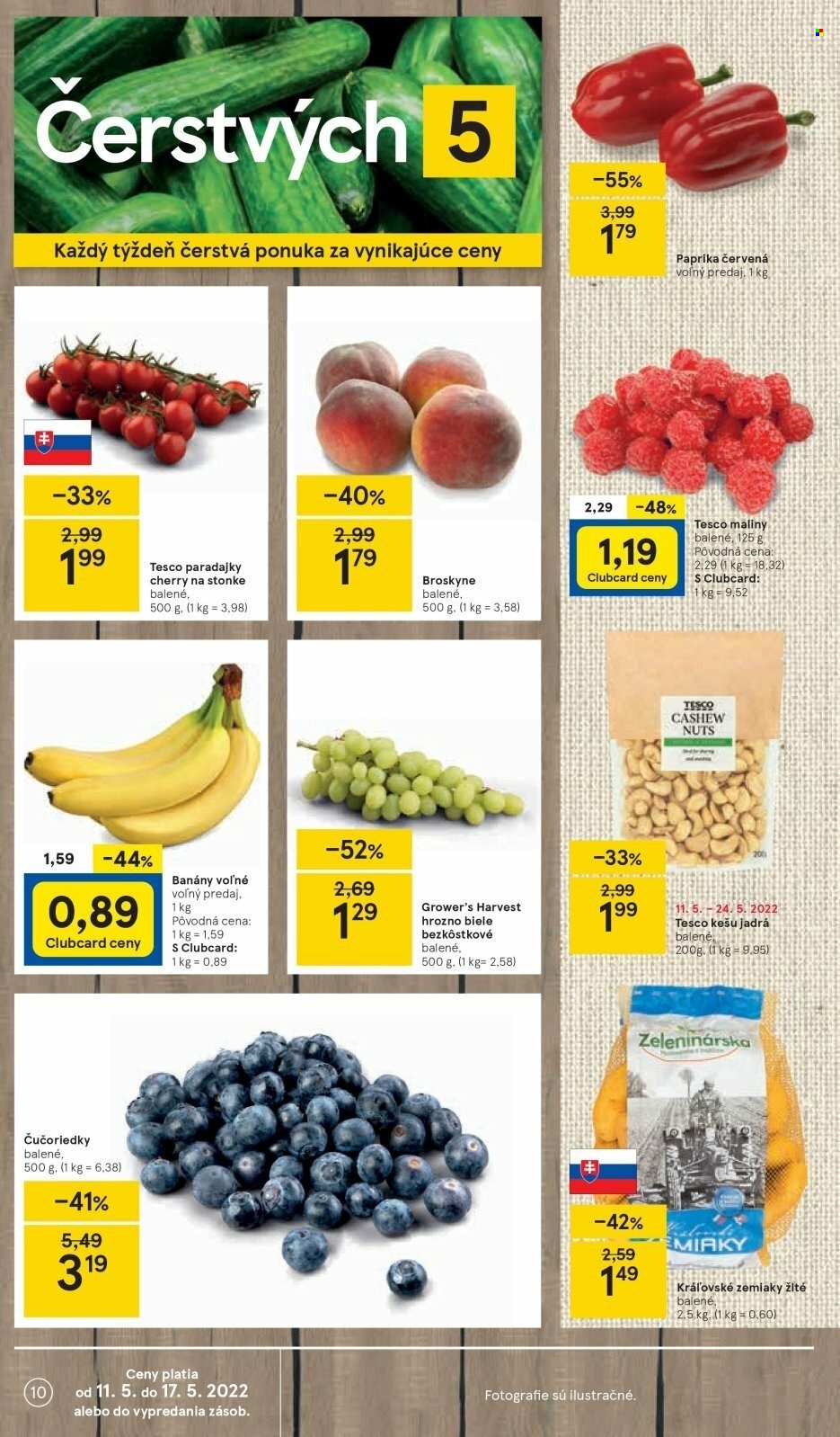 Leták TESCO - 11.5.2022 - 17.5.2022. Strana 10