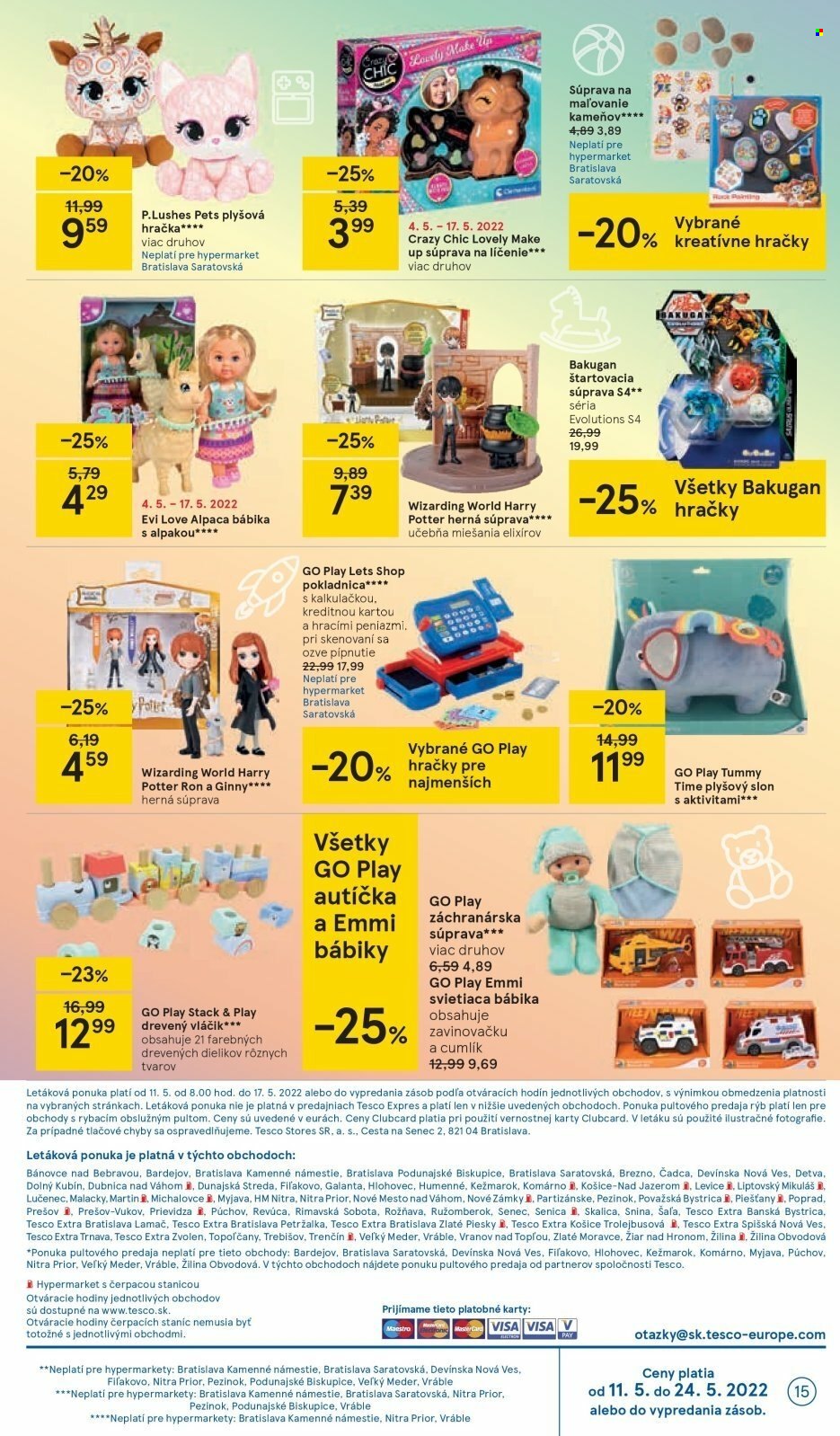 Leták TESCO - 11.5.2022 - 17.5.2022. Strana 15
