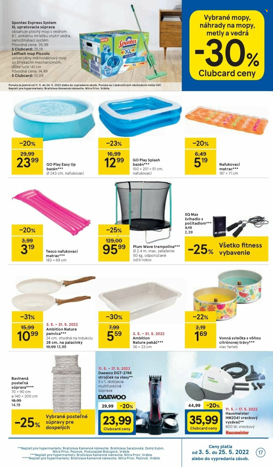 Leták TESCO - 11.5.2022 - 17.5.2022. Strana 17
