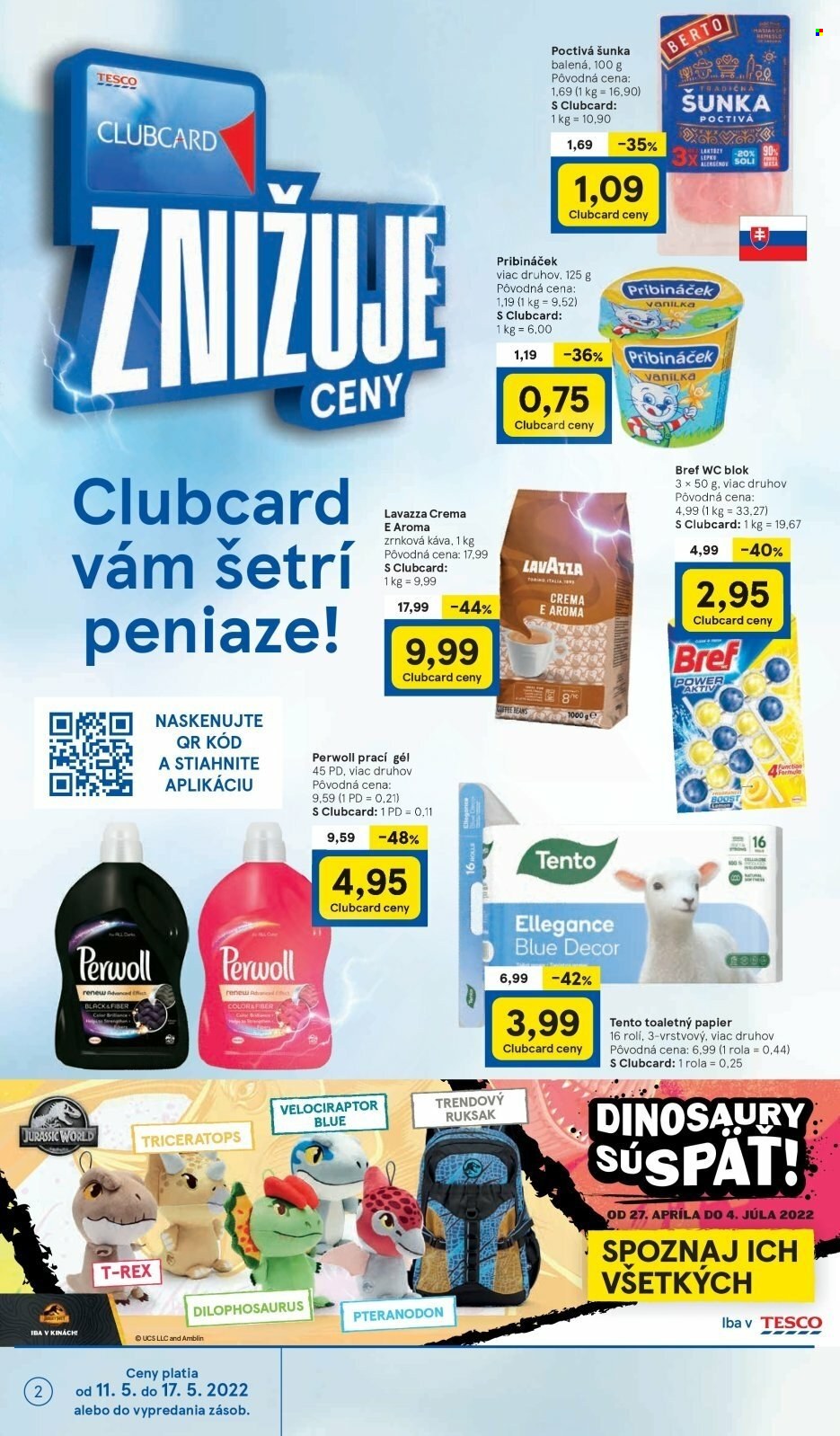 Leták TESCO supermarket - 11.5.2022 - 17.5.2022. Strana 2