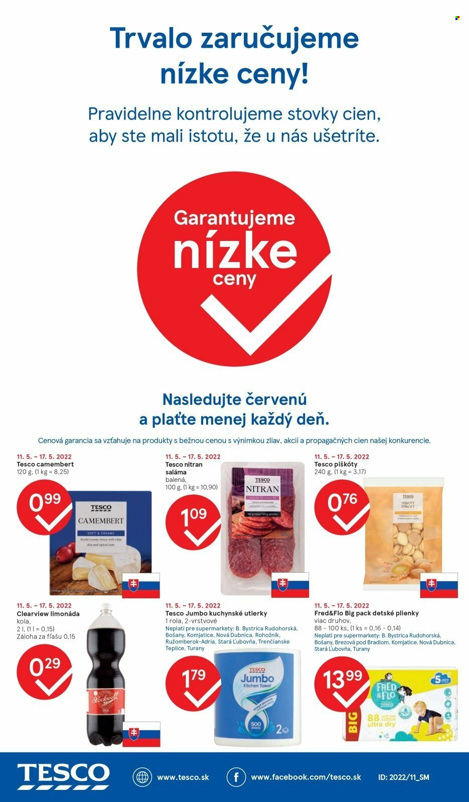 Leták TESCO supermarket - 11.5.2022 - 17.5.2022. Strana 8