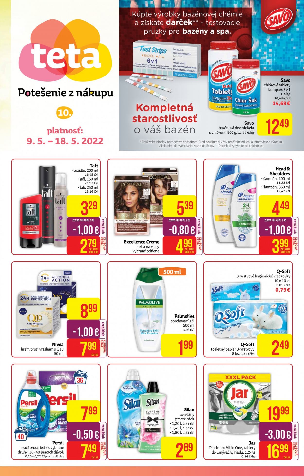 Leták Teta drogerie - 9.5.2022 - 18.5.2022. Strana 1