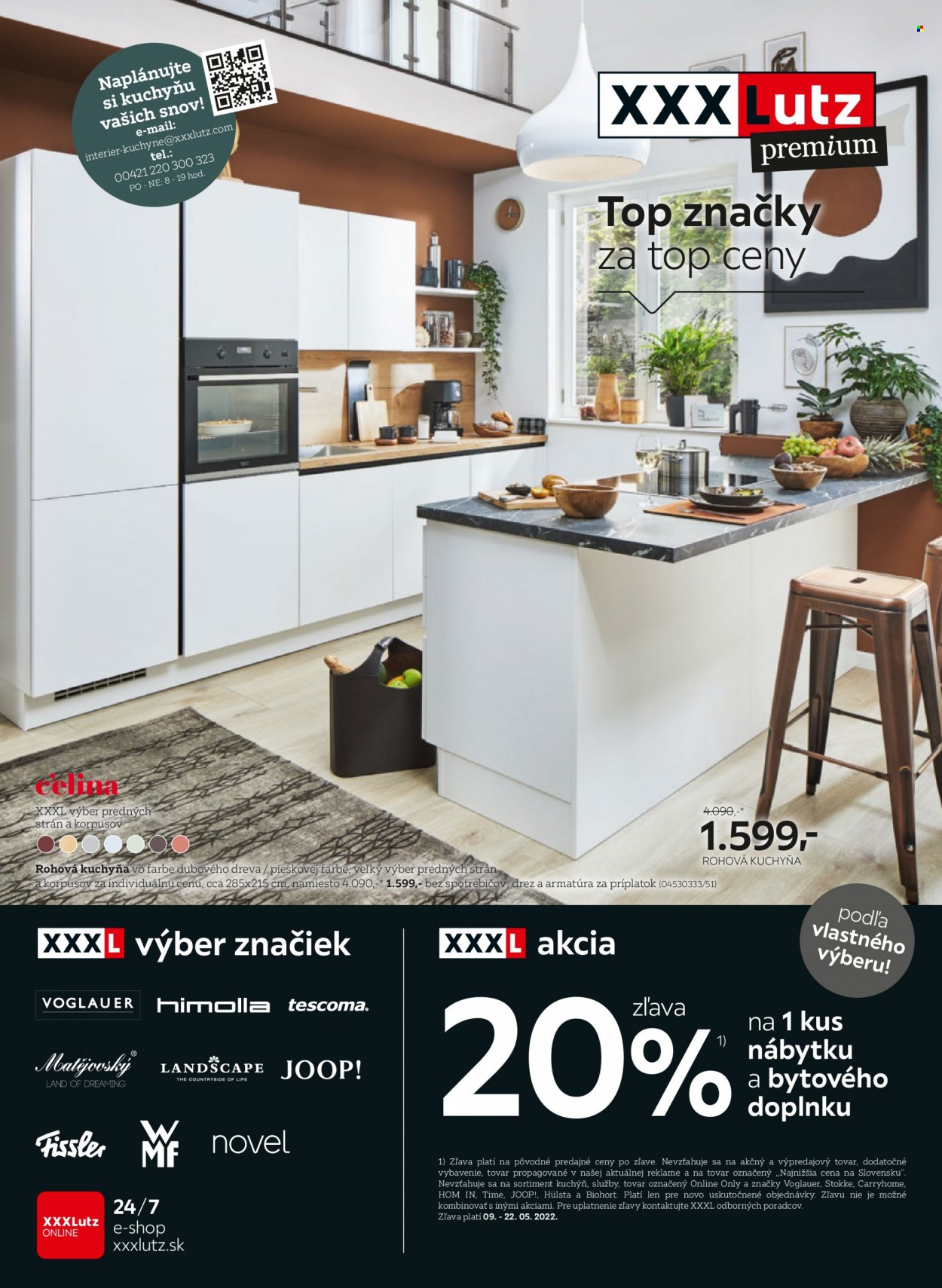 Leták XXXLutz - 9.5.2022 - 22.5.2022. Strana 1
