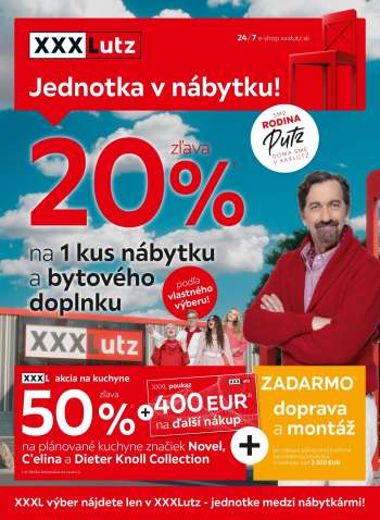 Leták XXXLutz - 9.5.2022 - 22.5.2022.
