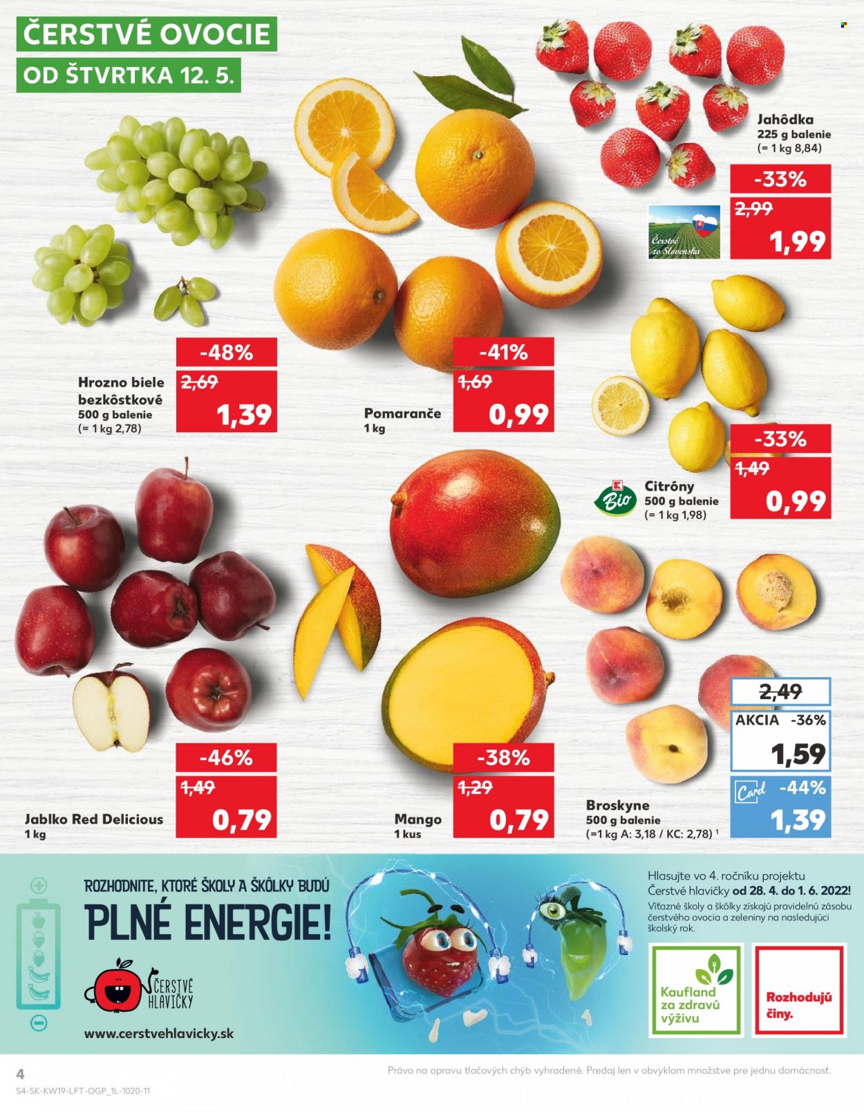Leták Kaufland - 12.5.2022 - 18.5.2022. Strana 4