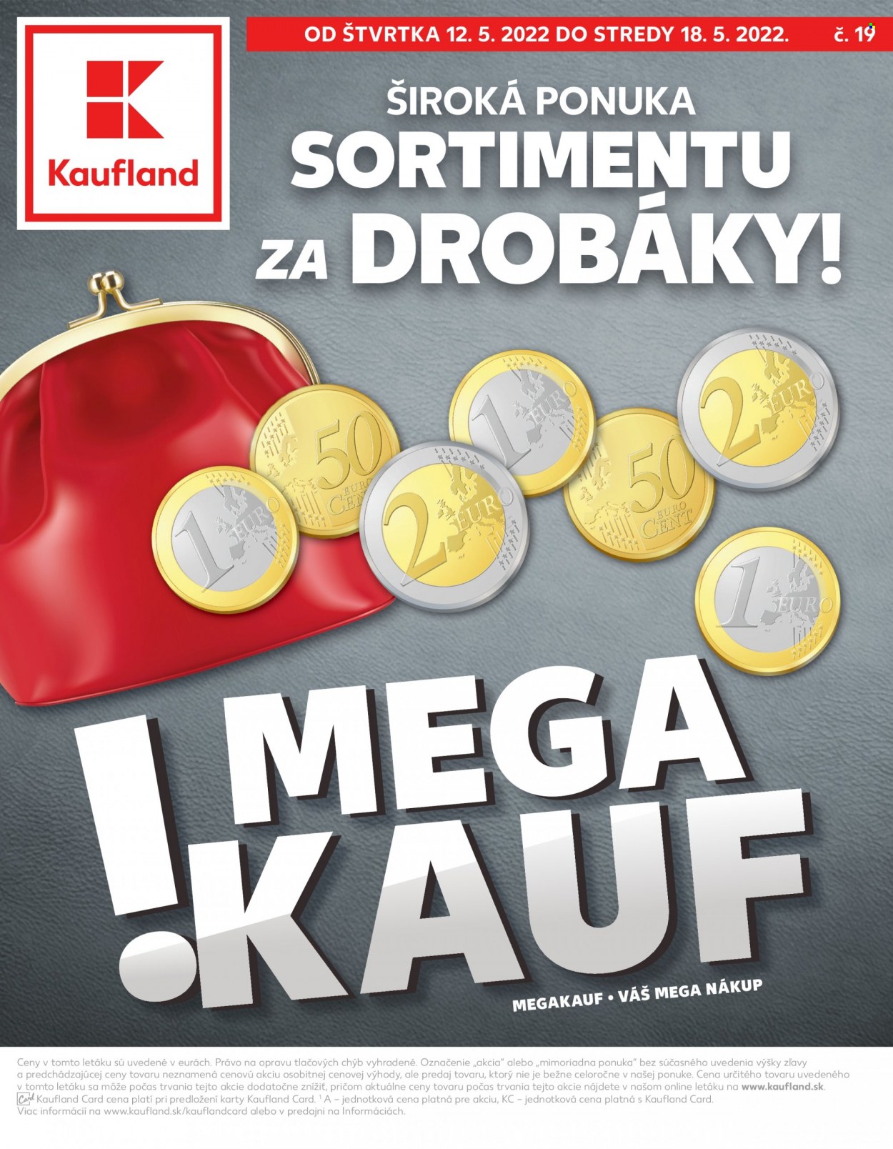 Leták Kaufland - 12.5.2022 - 18.5.2022. Strana 1