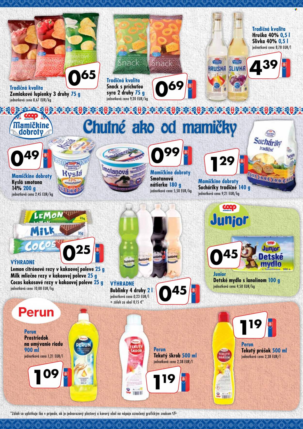 Leták COOP Jednota - 12.5.2022 - 25.5.2022. Strana 15