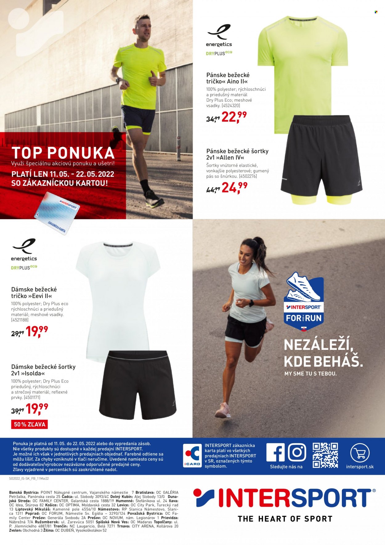 Leták Intersport - 11.5.2022 - 22.5.2022. Strana 10