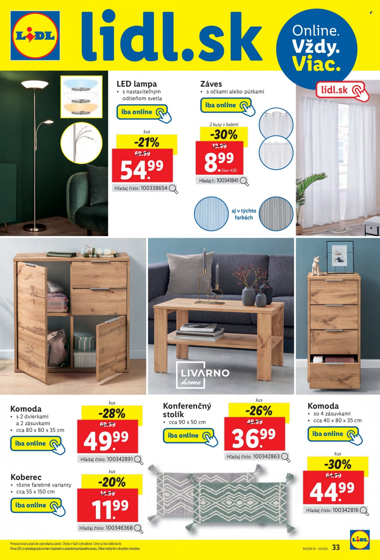 Leták Lidl - 16.5.2022 - 22.5.2022. Strana 34