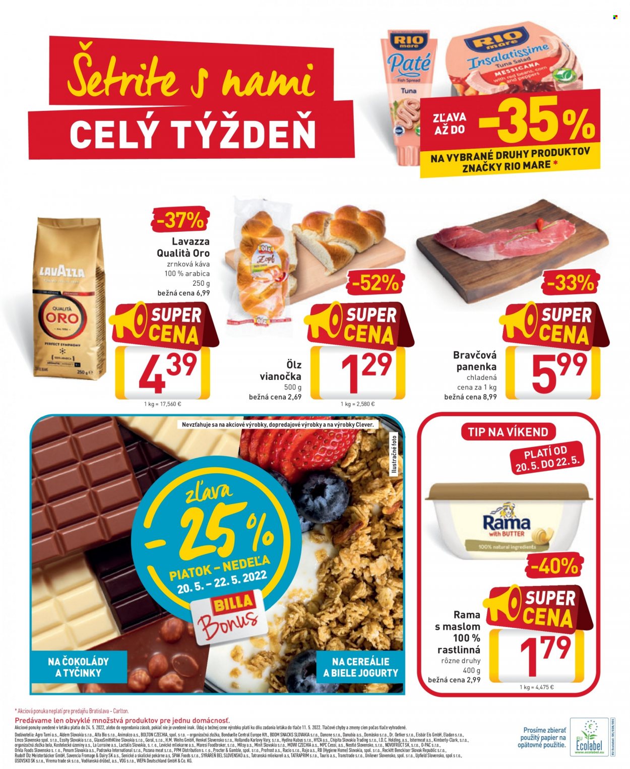 Leták Billa - 18.5.2022 - 24.5.2022. Strana 20