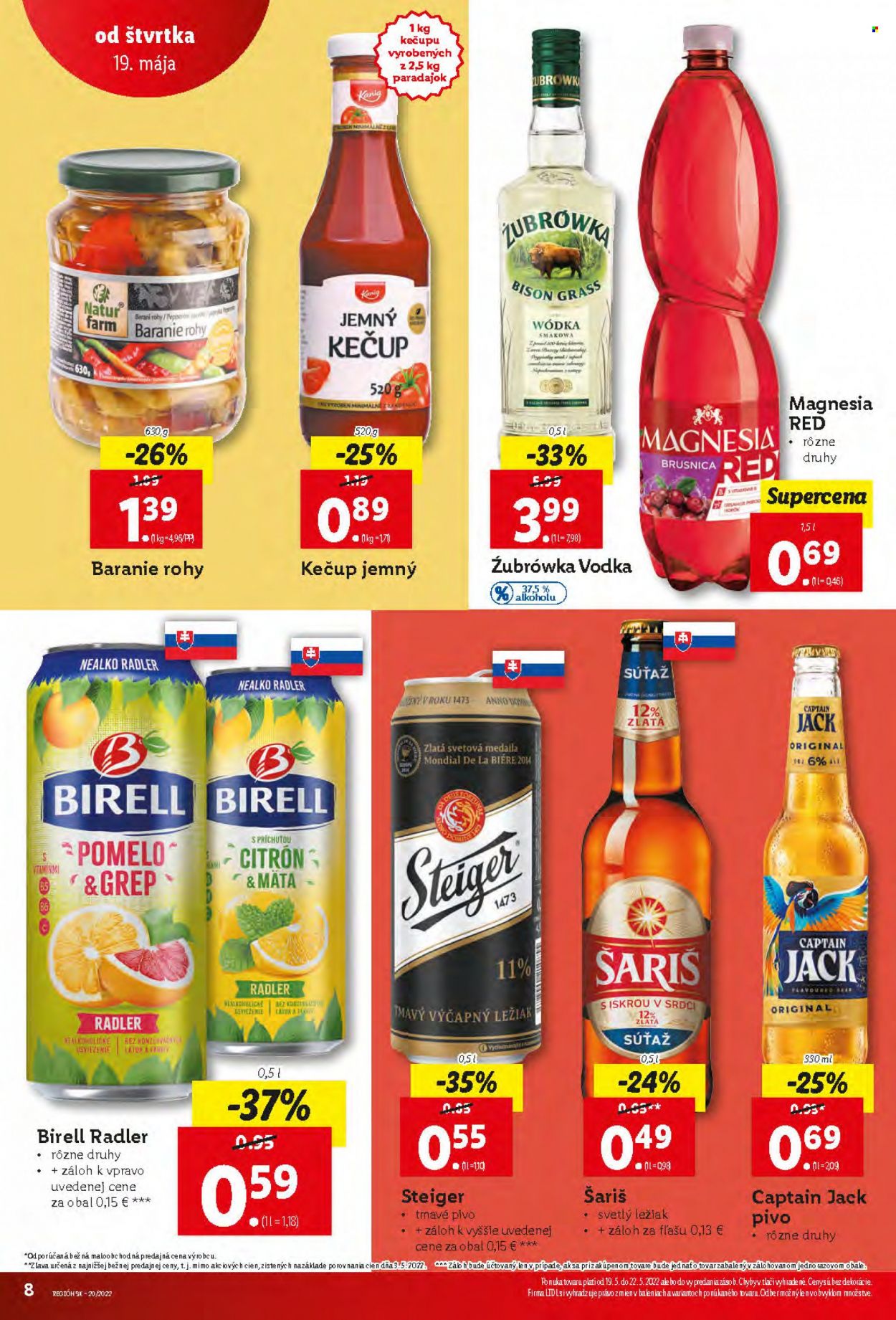 Leták Lidl - 19.5.2022 - 22.5.2022. Strana 8
