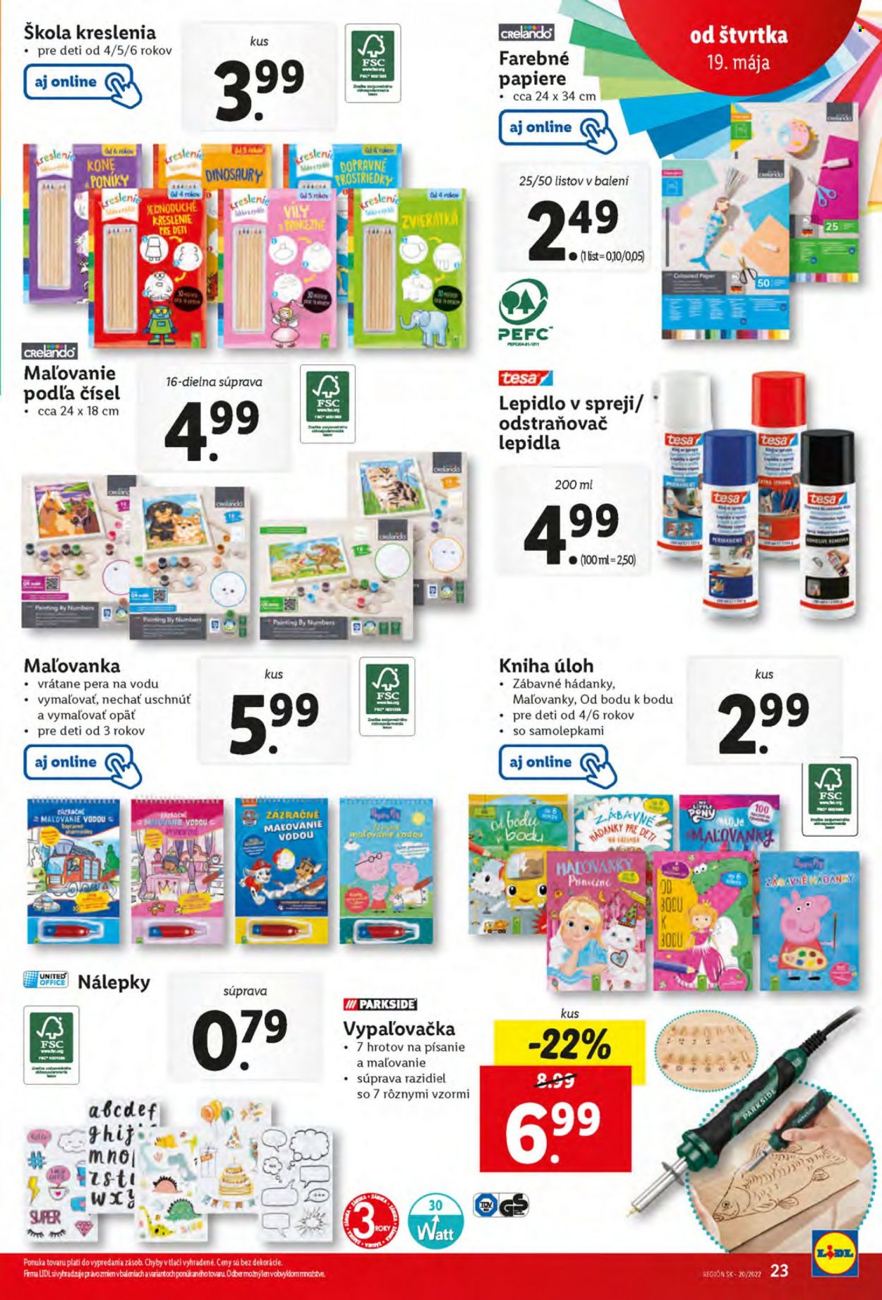 Leták Lidl - 19.5.2022 - 22.5.2022. Strana 23