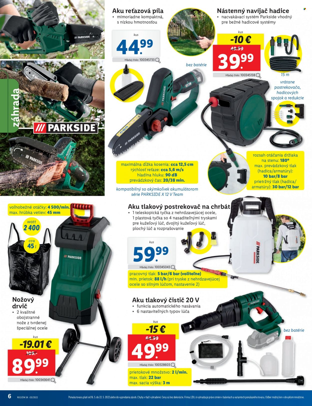 Leták Lidl - 16.5.2022 - 22.5.2022. Strana 6