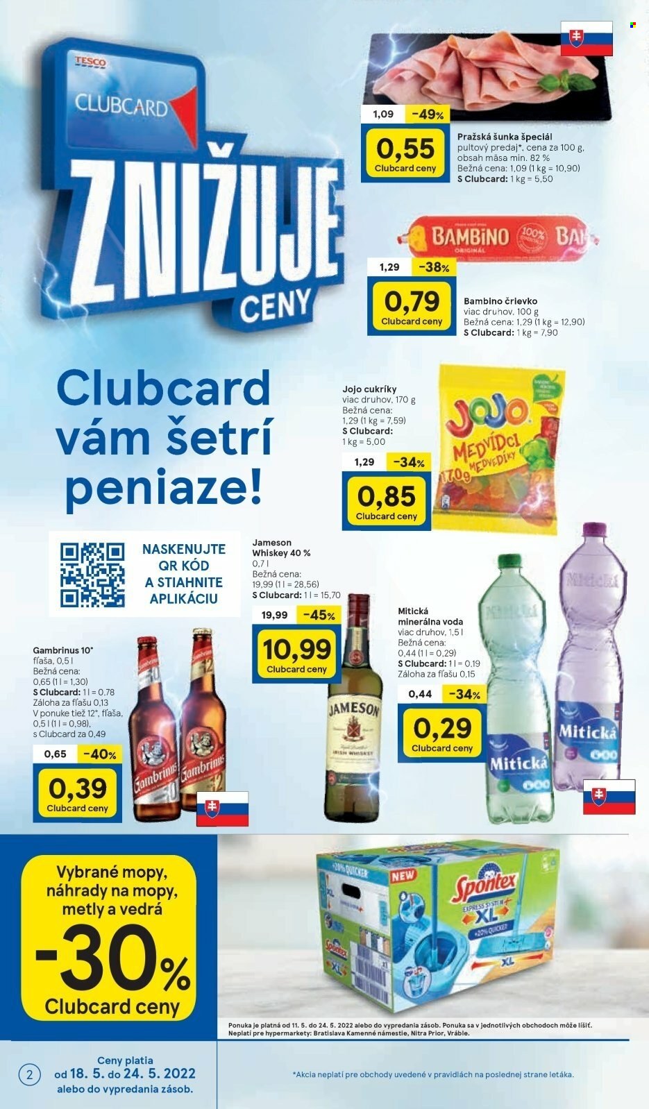 Leták TESCO - 18.5.2022 - 24.5.2022. Strana 2