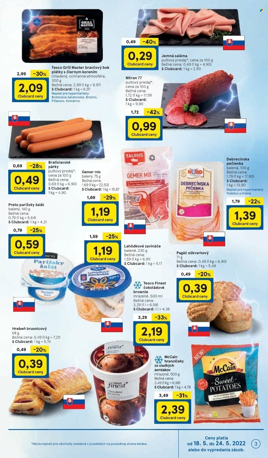 Leták TESCO - 18.5.2022 - 24.5.2022. Strana 3