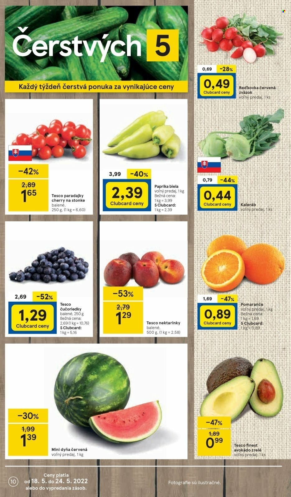 Leták TESCO - 18.5.2022 - 24.5.2022. Strana 10