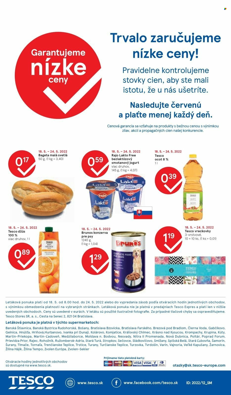 Leták TESCO supermarket - 18.5.2022 - 24.5.2022. Strana 8