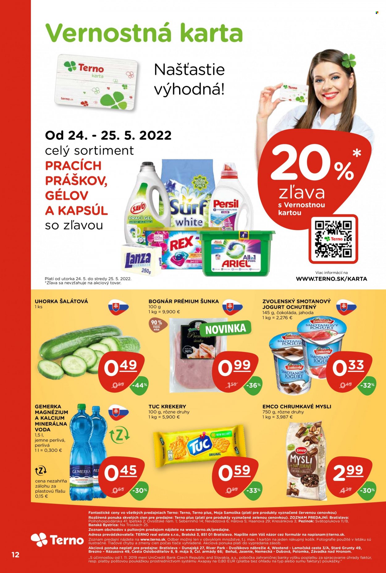 Leták Terno - 19.5.2022 - 25.5.2022. Strana 12