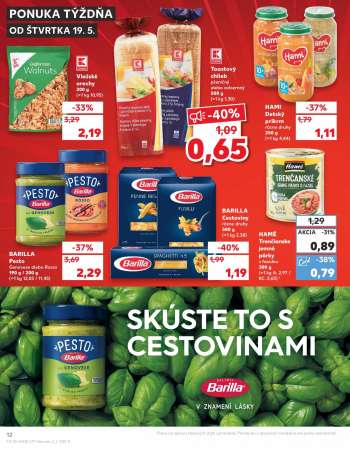 thumbnail - Toastový chlieb pšeničný alebo celozrnný 500 g (=1 kg 1,30)
