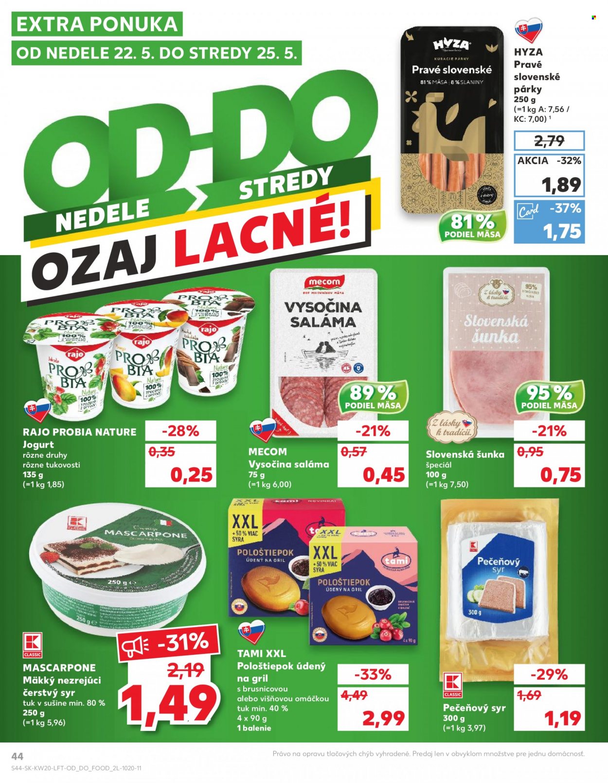 Leták Kaufland - 19.5.2022 - 25.5.2022. Strana 44