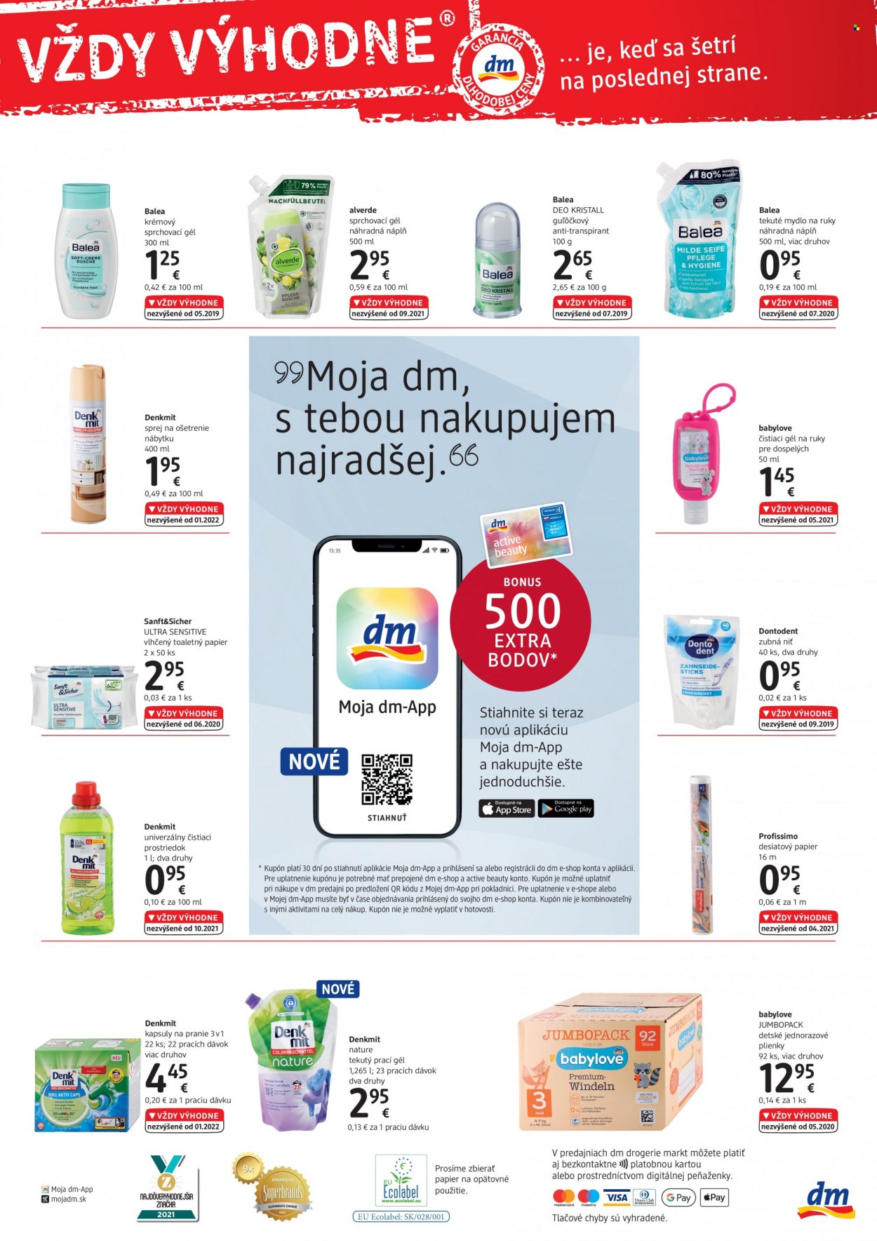 Leták dm drogerie - 1.5.2022 - 31.5.2022. Strana 4