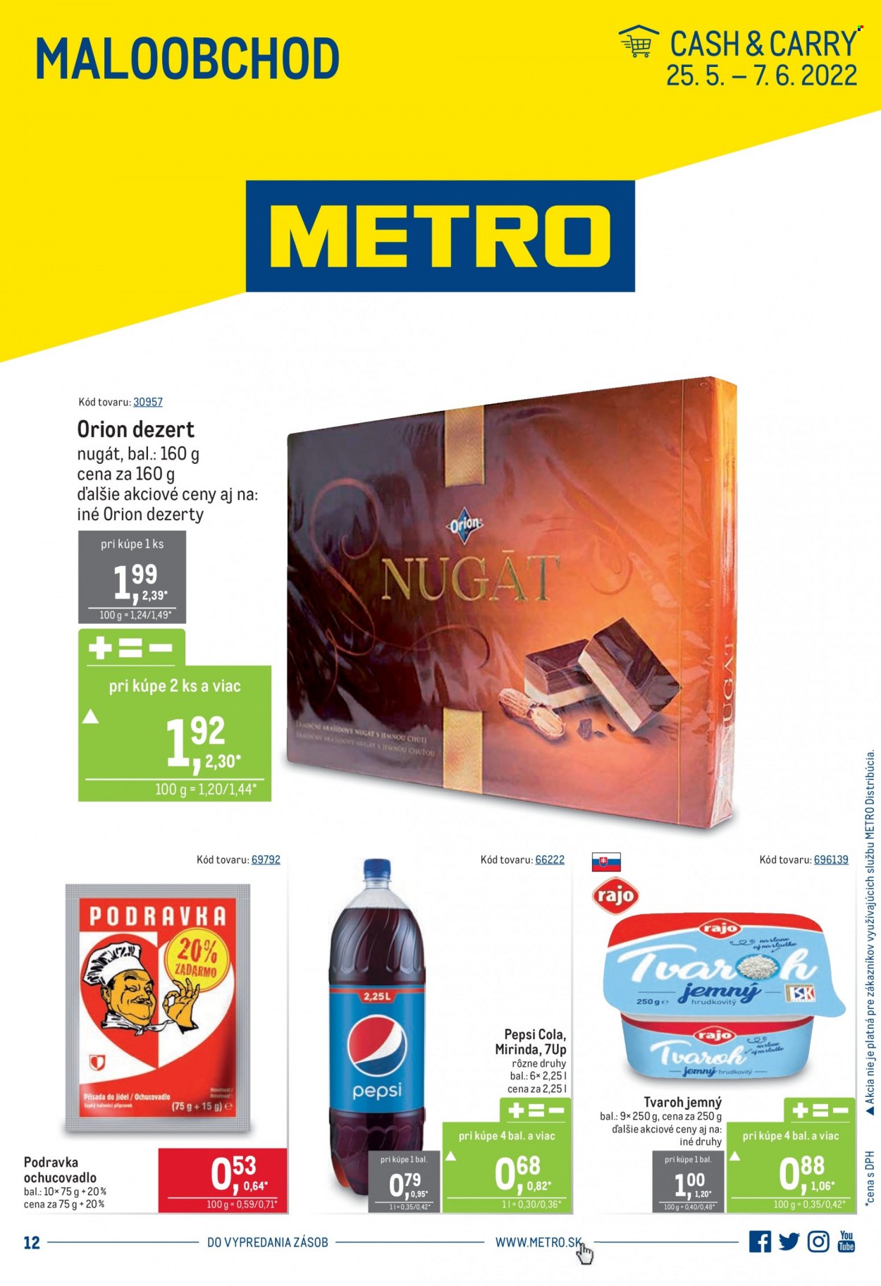 Leták Metro - 25.5.2022 - 7.6.2022. Strana 1