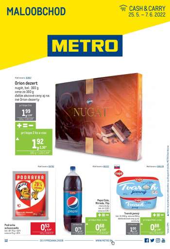 Leták Metro - 25.5.2022 - 7.6.2022.