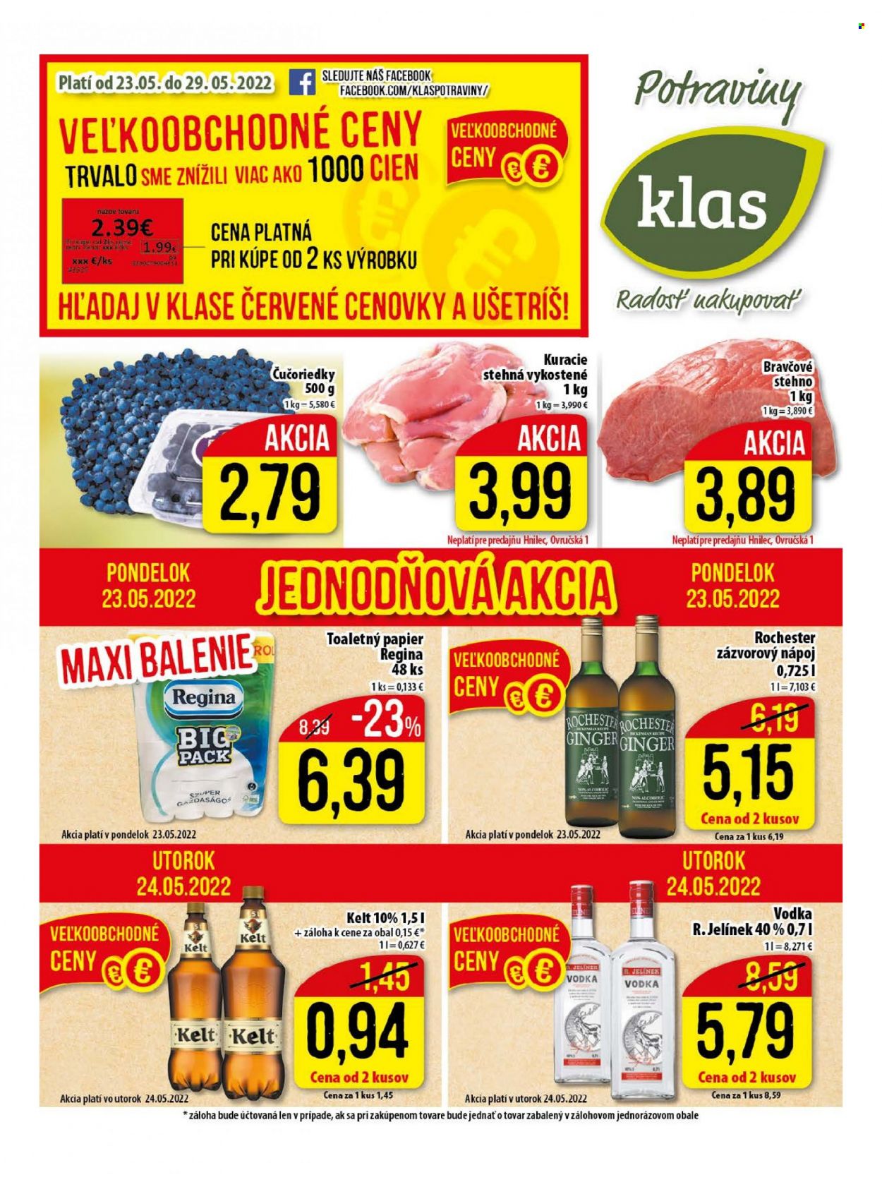 Leták Klas - 23.5.2022 - 29.5.2022. Strana 1