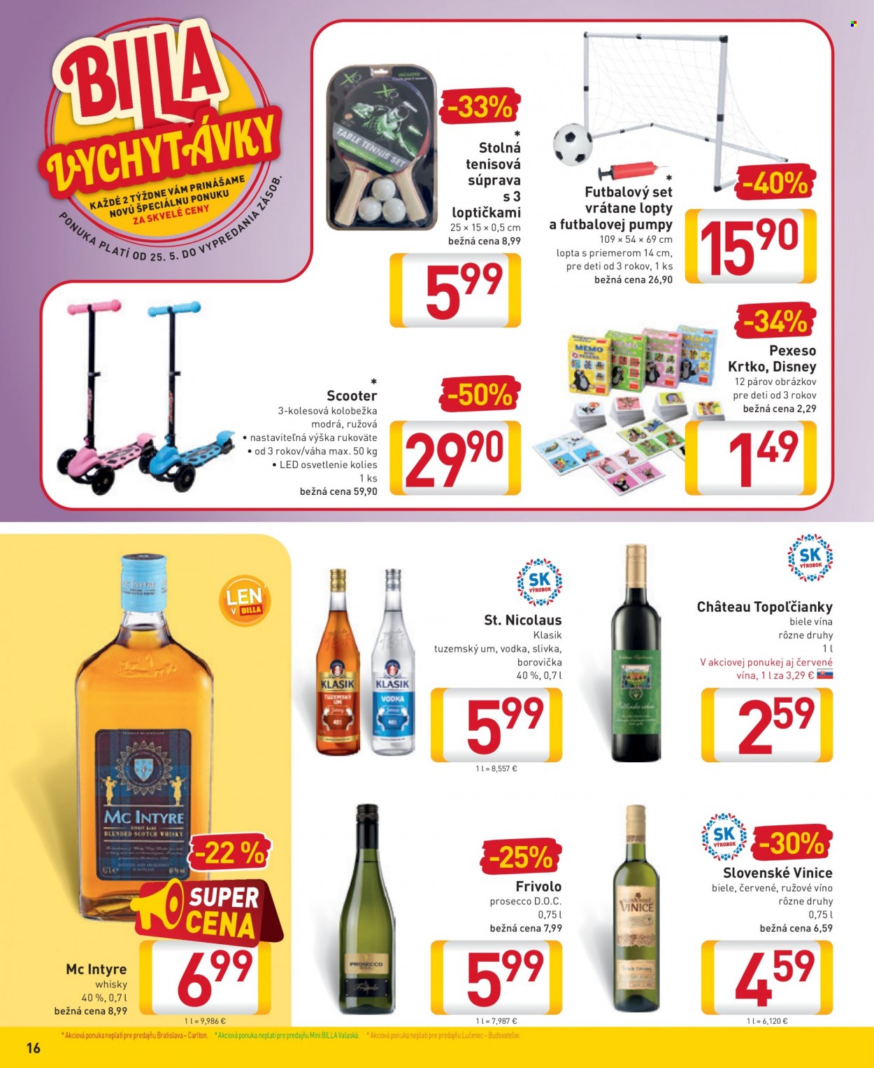 Leták Billa - 25.5.2022 - 31.5.2022. Strana 16