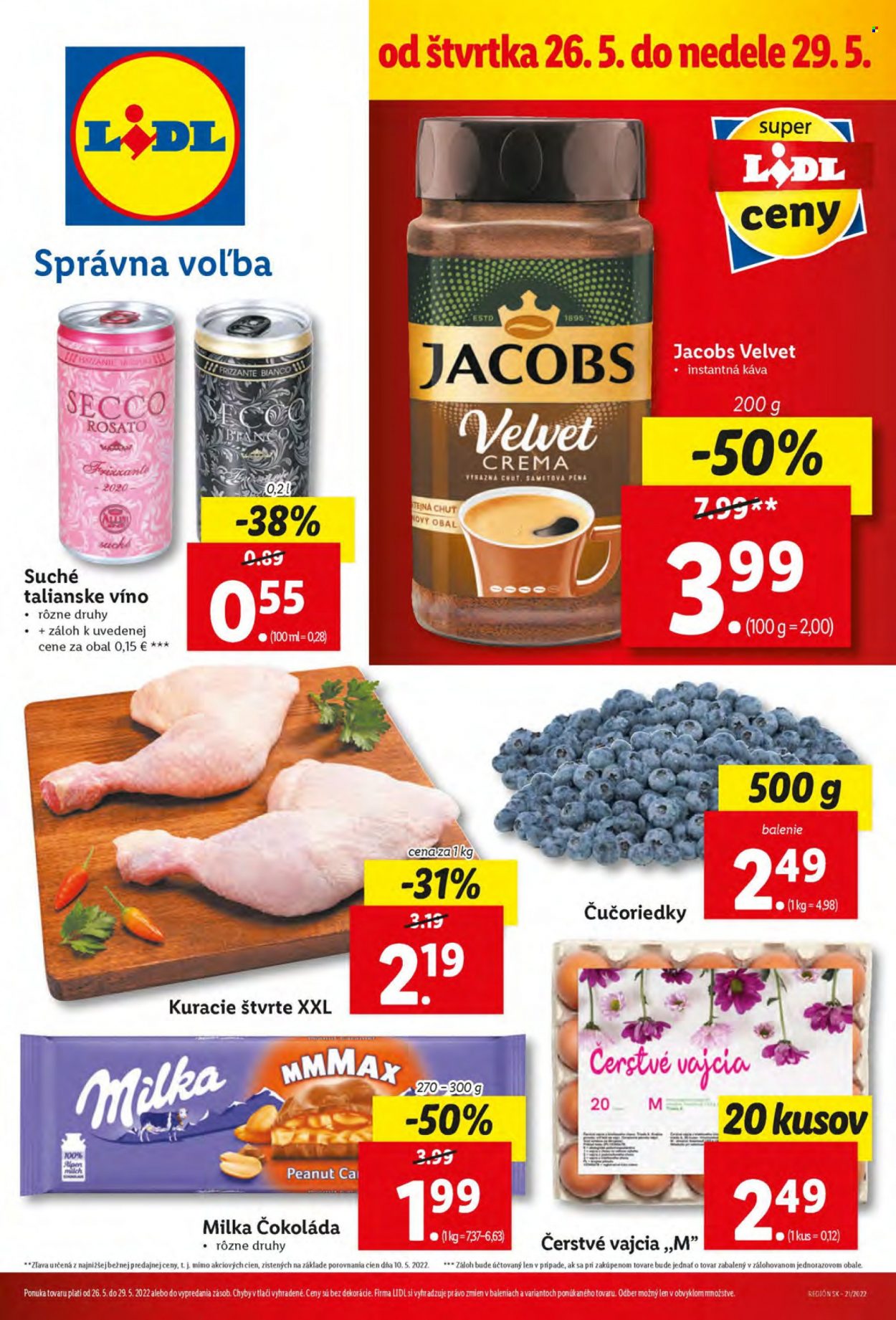 Leták Lidl - 26.5.2022 - 29.5.2022. Strana 1