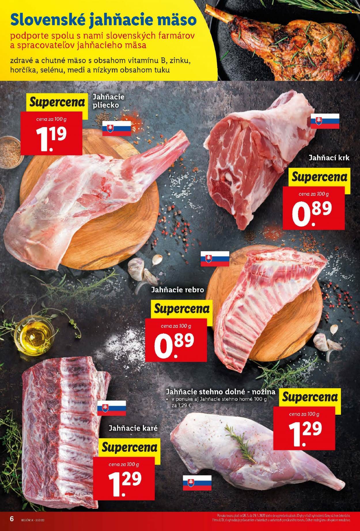 Leták Lidl - 26.5.2022 - 29.5.2022. Strana 6