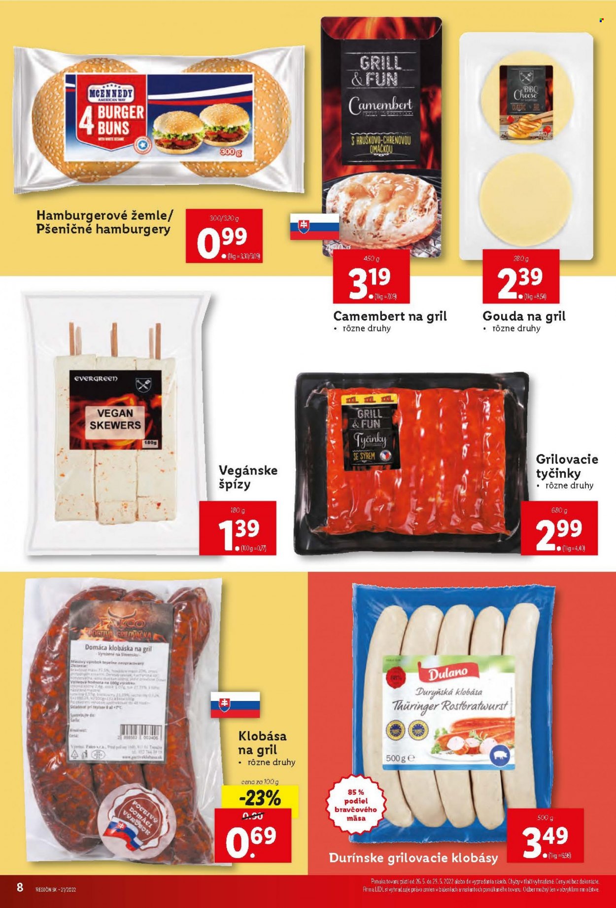 Leták Lidl - 26.5.2022 - 29.5.2022. Strana 8