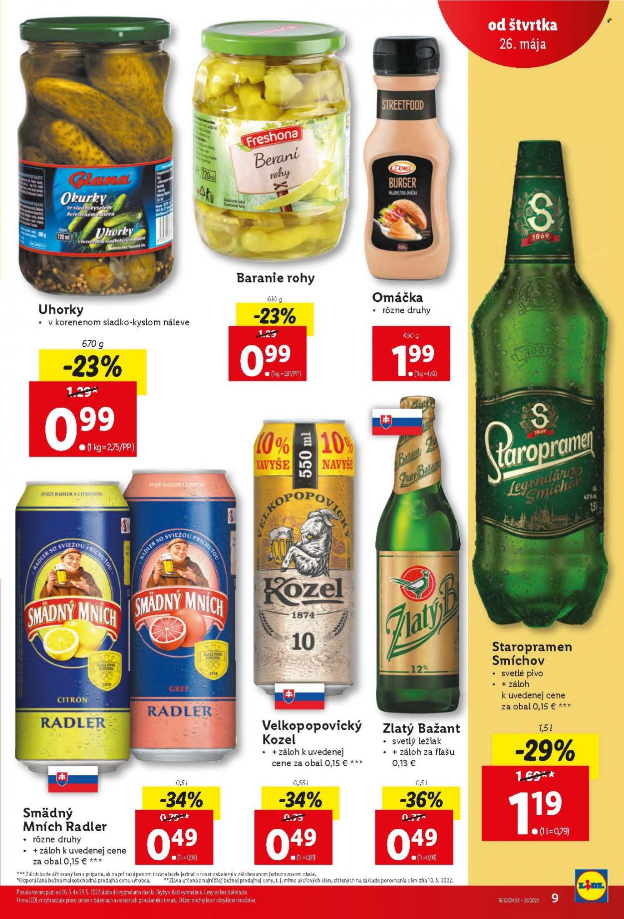 Leták Lidl - 26.5.2022 - 29.5.2022. Strana 9