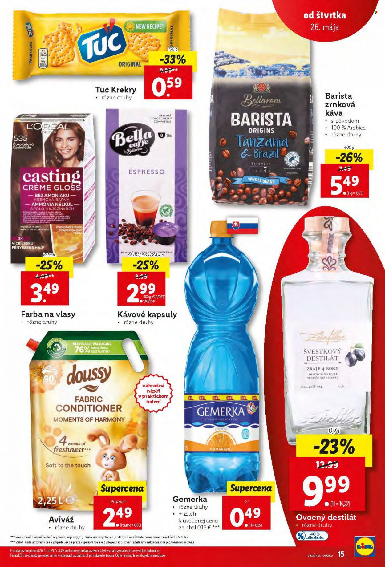 Leták Lidl - 26.5.2022 - 29.5.2022. Strana 15