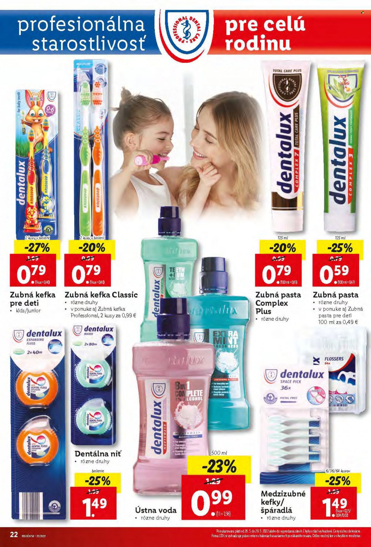 Leták Lidl - 26.5.2022 - 29.5.2022. Strana 22