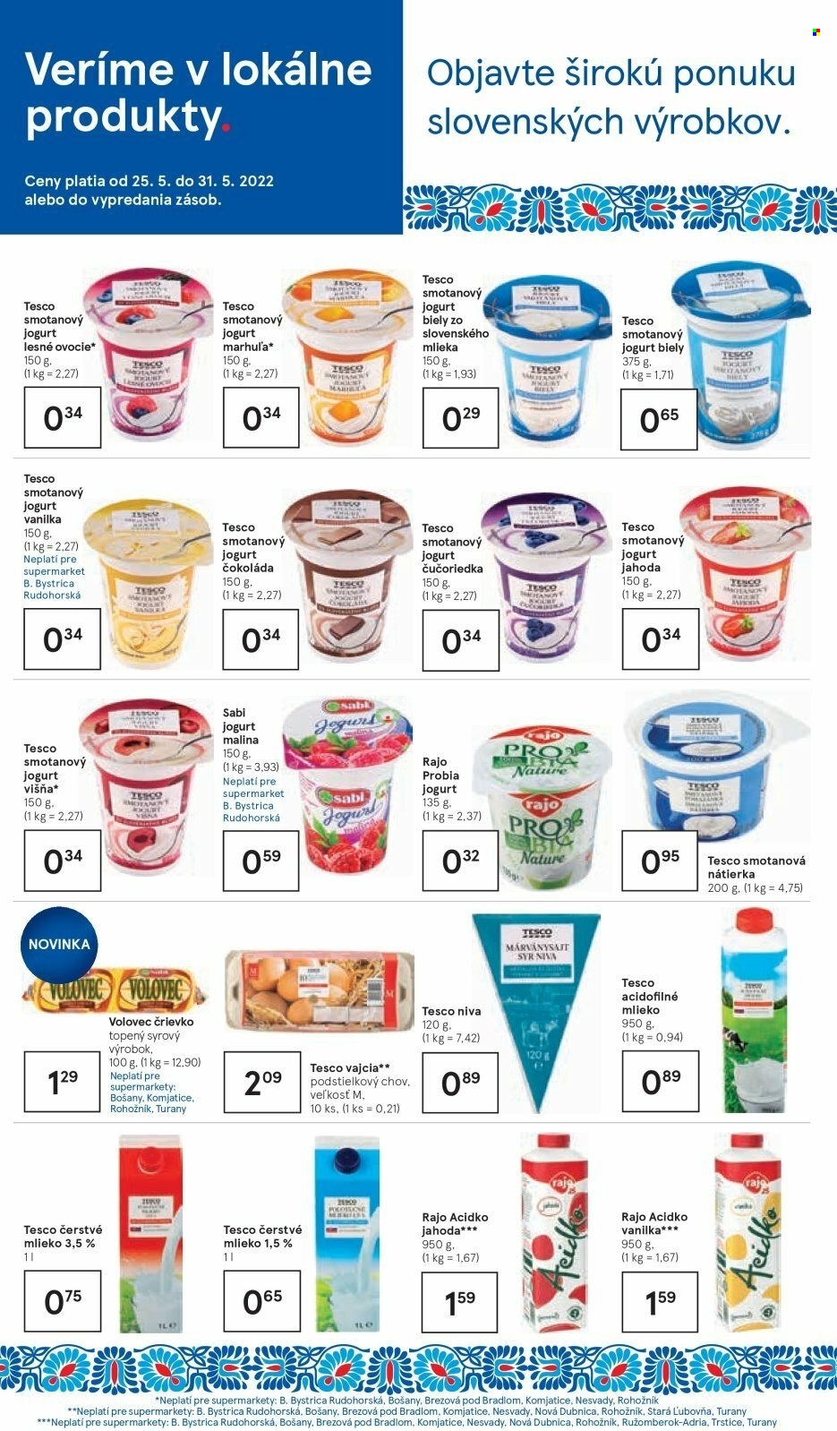 Leták TESCO supermarket - 25.5.2022 - 31.5.2022. Strana 6