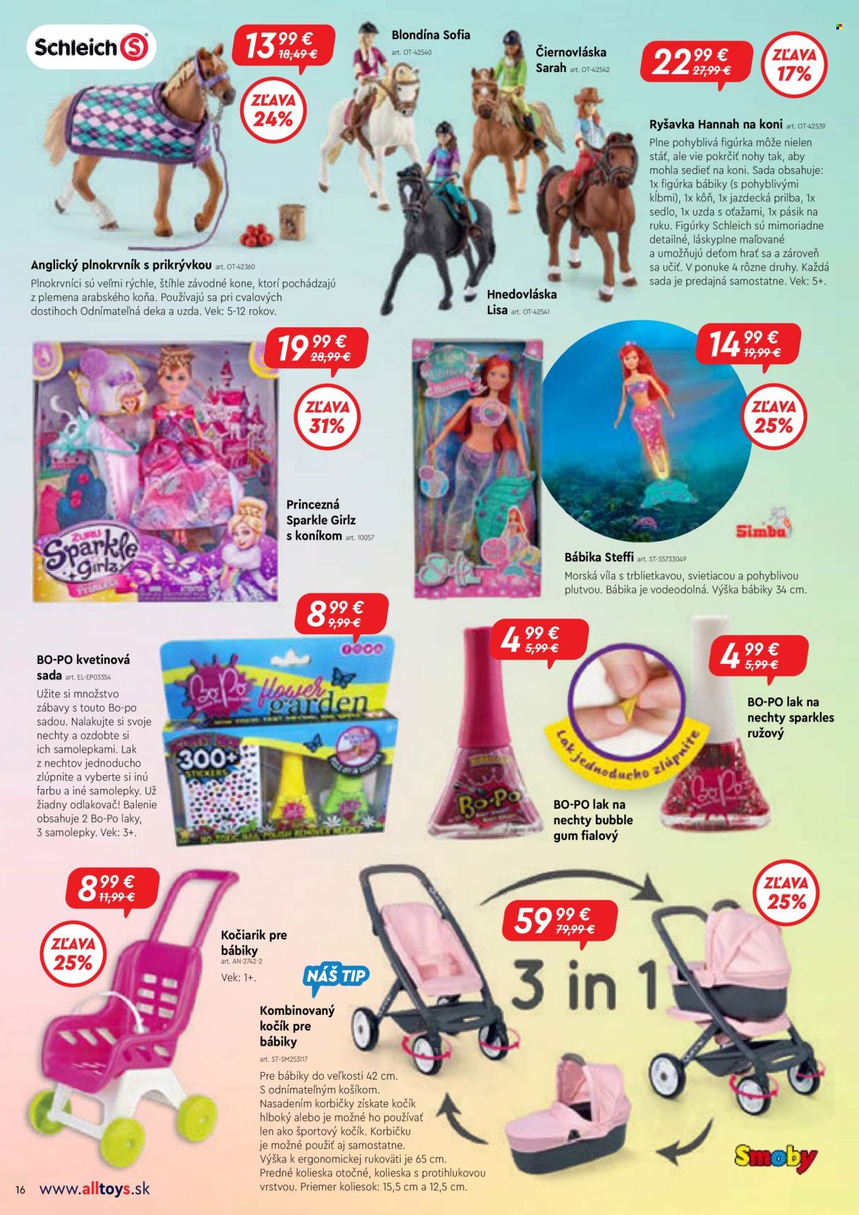 Leták Alltoys - 23.5.2022 - 31.8.2022. Strana 16
