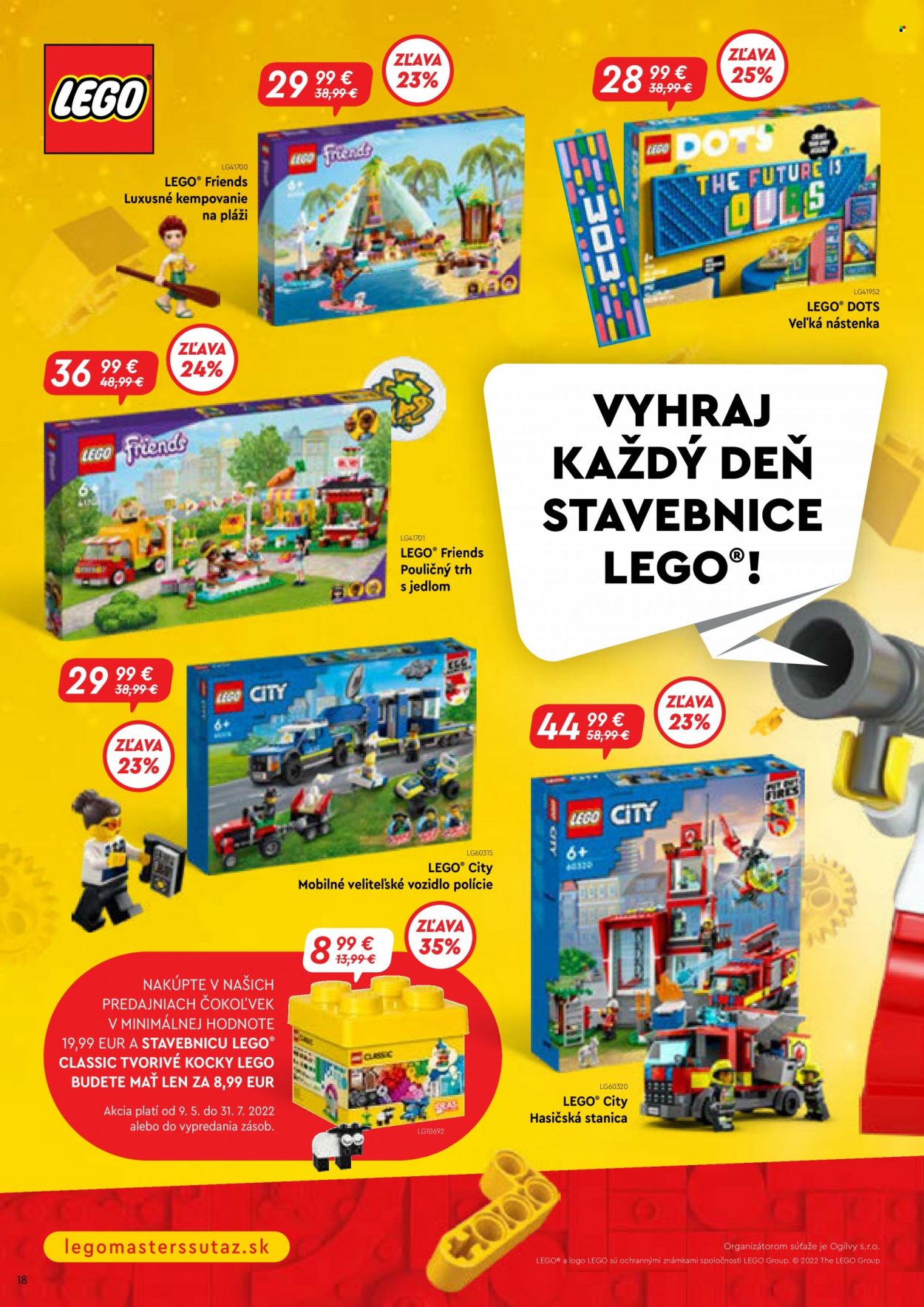 Leták Alltoys - 23.5.2022 - 31.8.2022. Strana 18