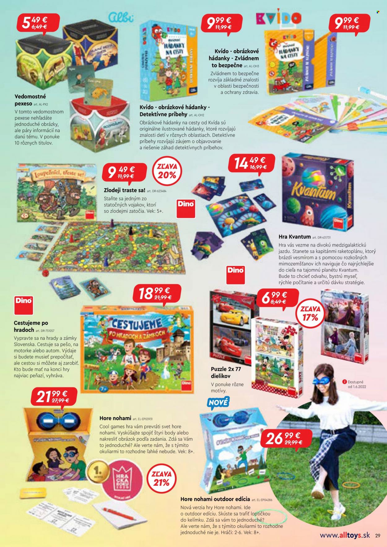 Leták Alltoys - 23.5.2022 - 31.8.2022. Strana 29