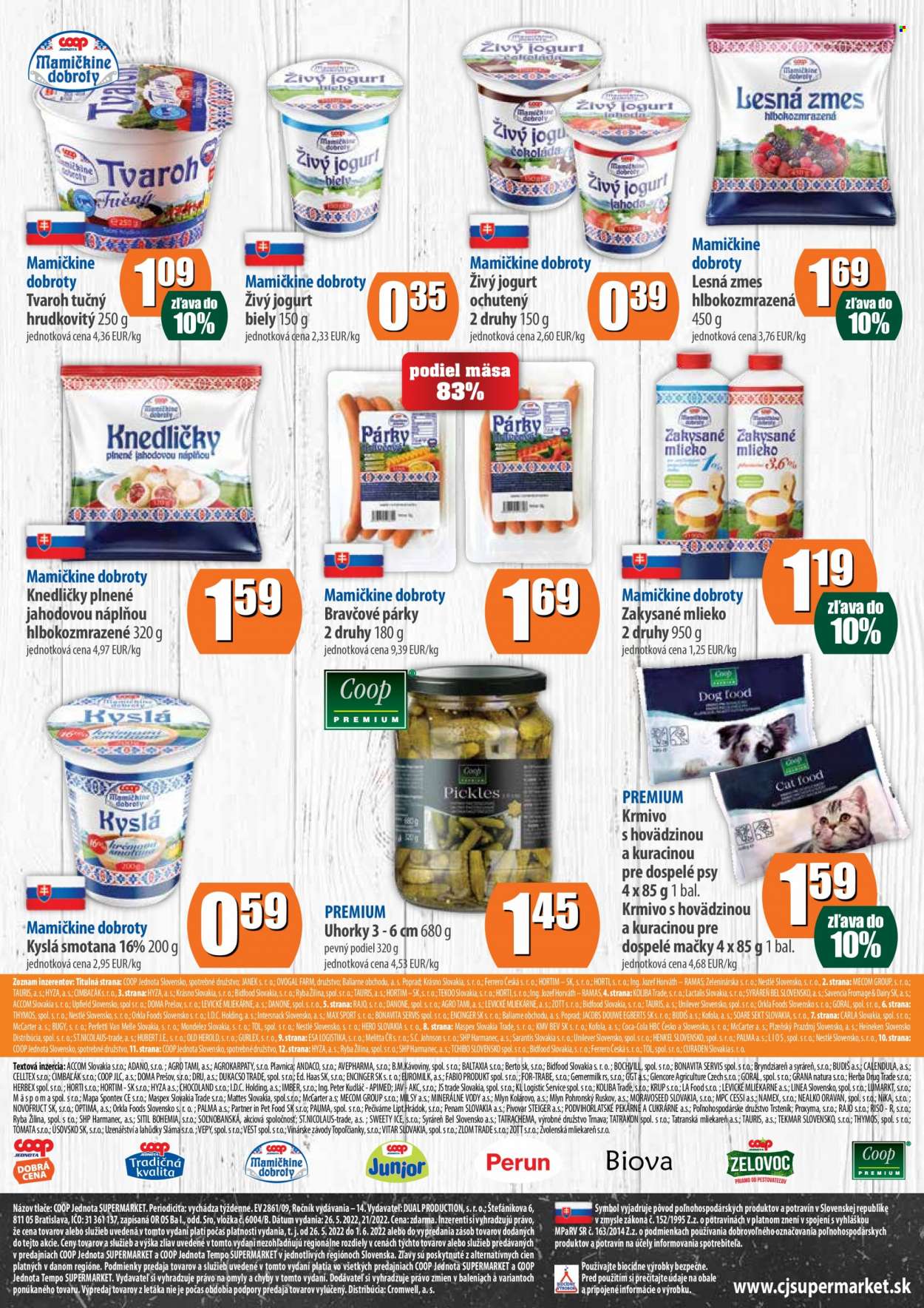 Leták COOP Jednota - 26.5.2022 - 1.6.2022. Strana 11