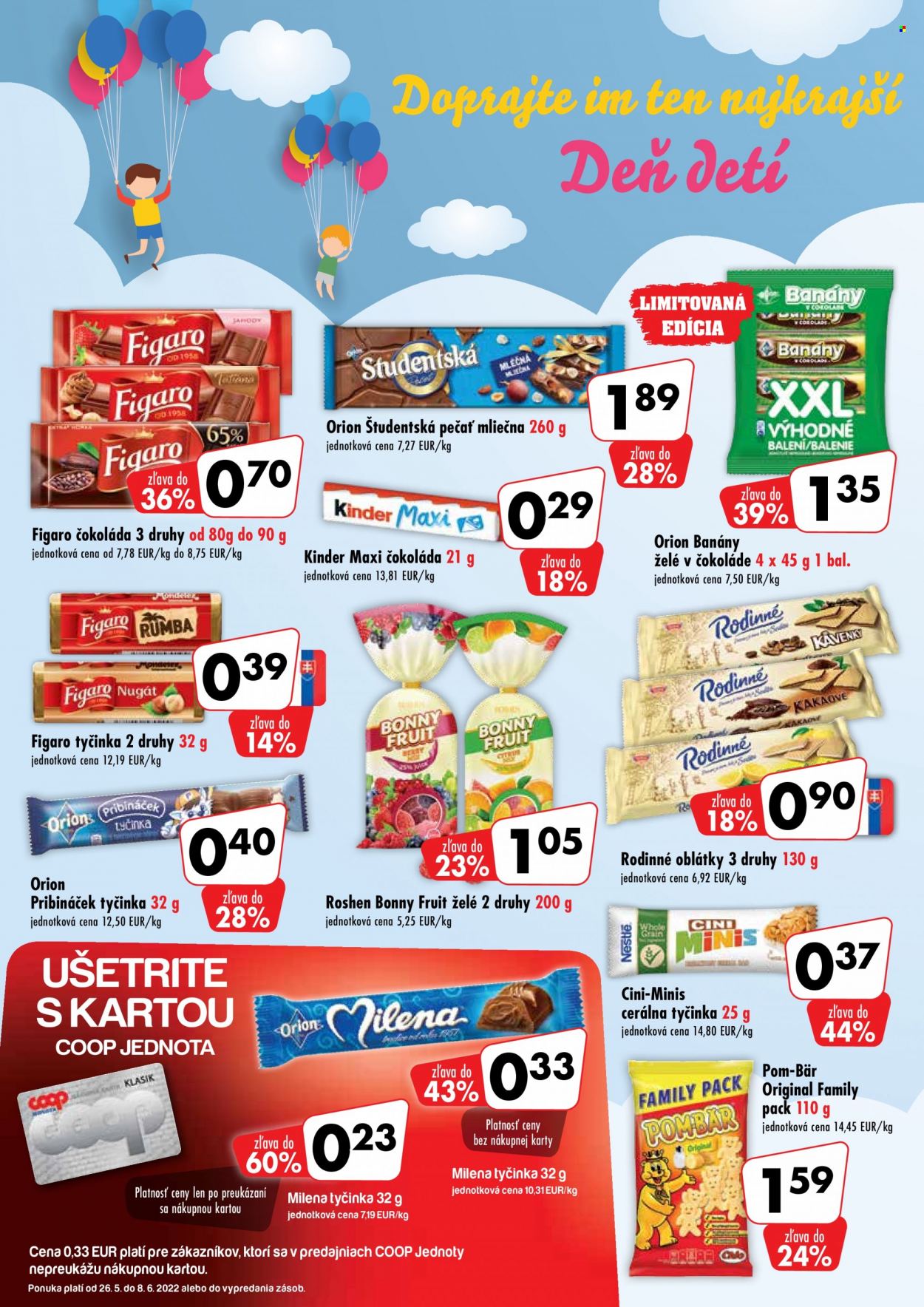 Leták COOP Jednota - 26.5.2022 - 8.6.2022. Strana 6