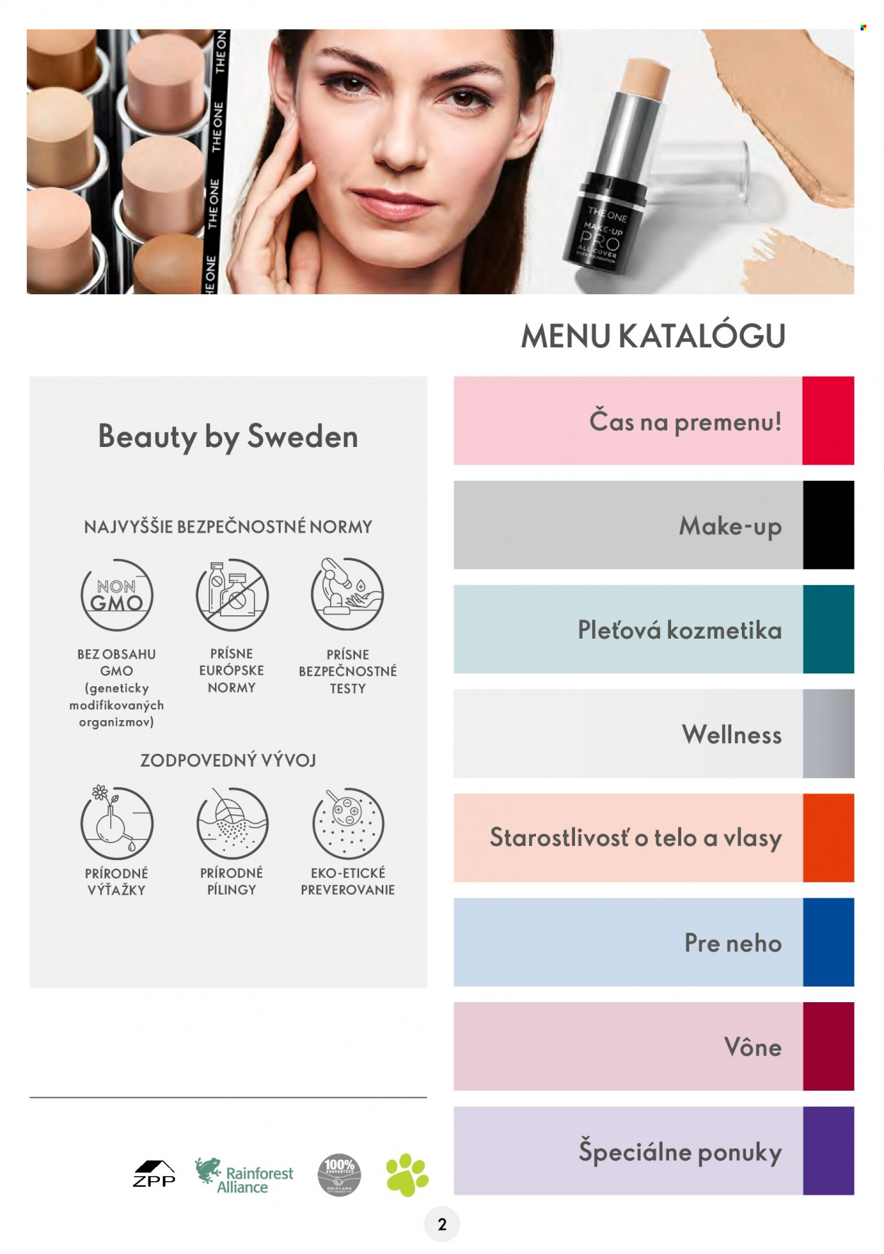 Leták Oriflame - 25.5.2022 - 14.6.2022. Strana 2
