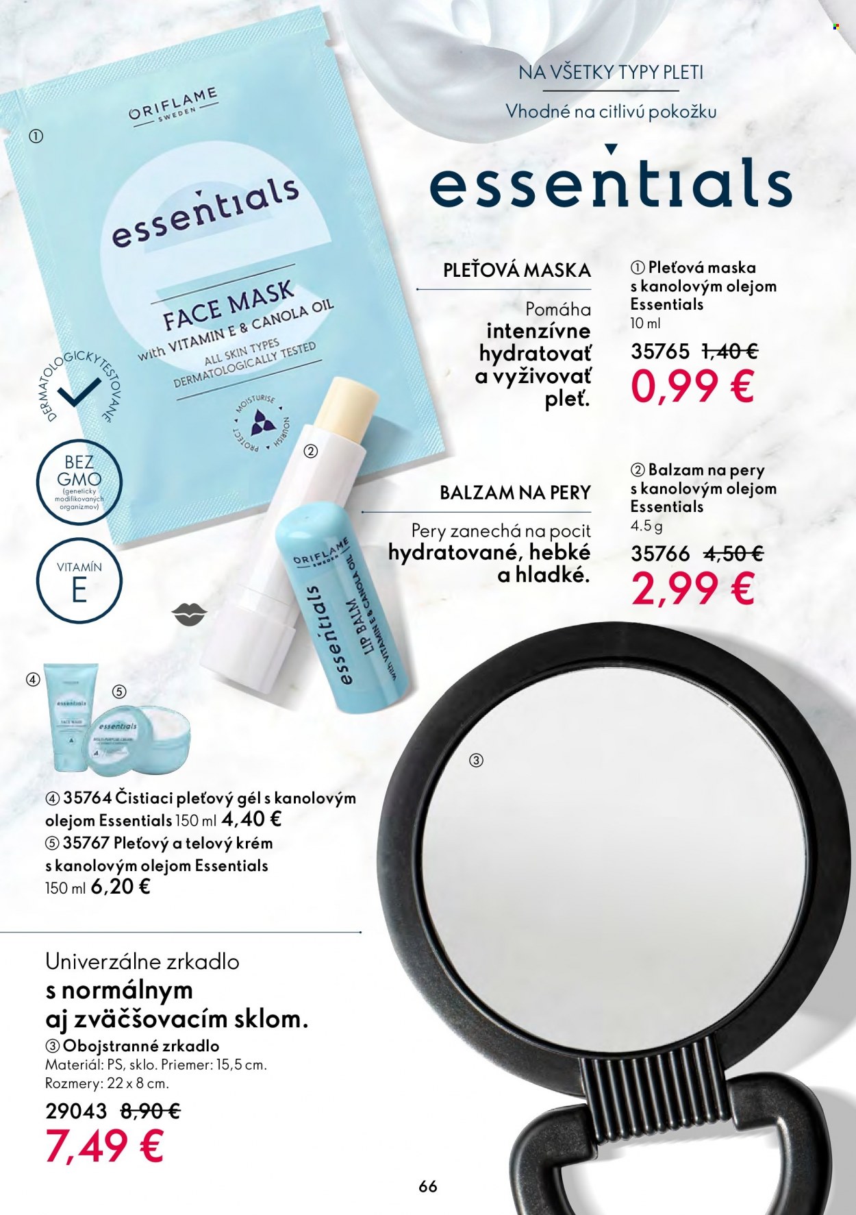 Leták Oriflame - 25.5.2022 - 14.6.2022. Strana 66