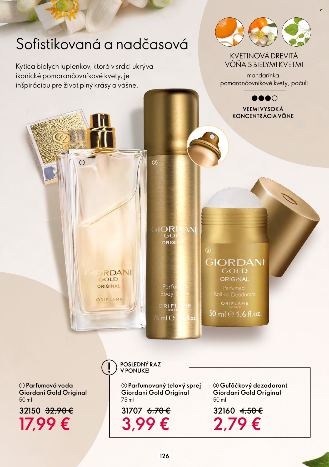 Leták Oriflame - 25.5.2022 - 14.6.2022. Strana 126