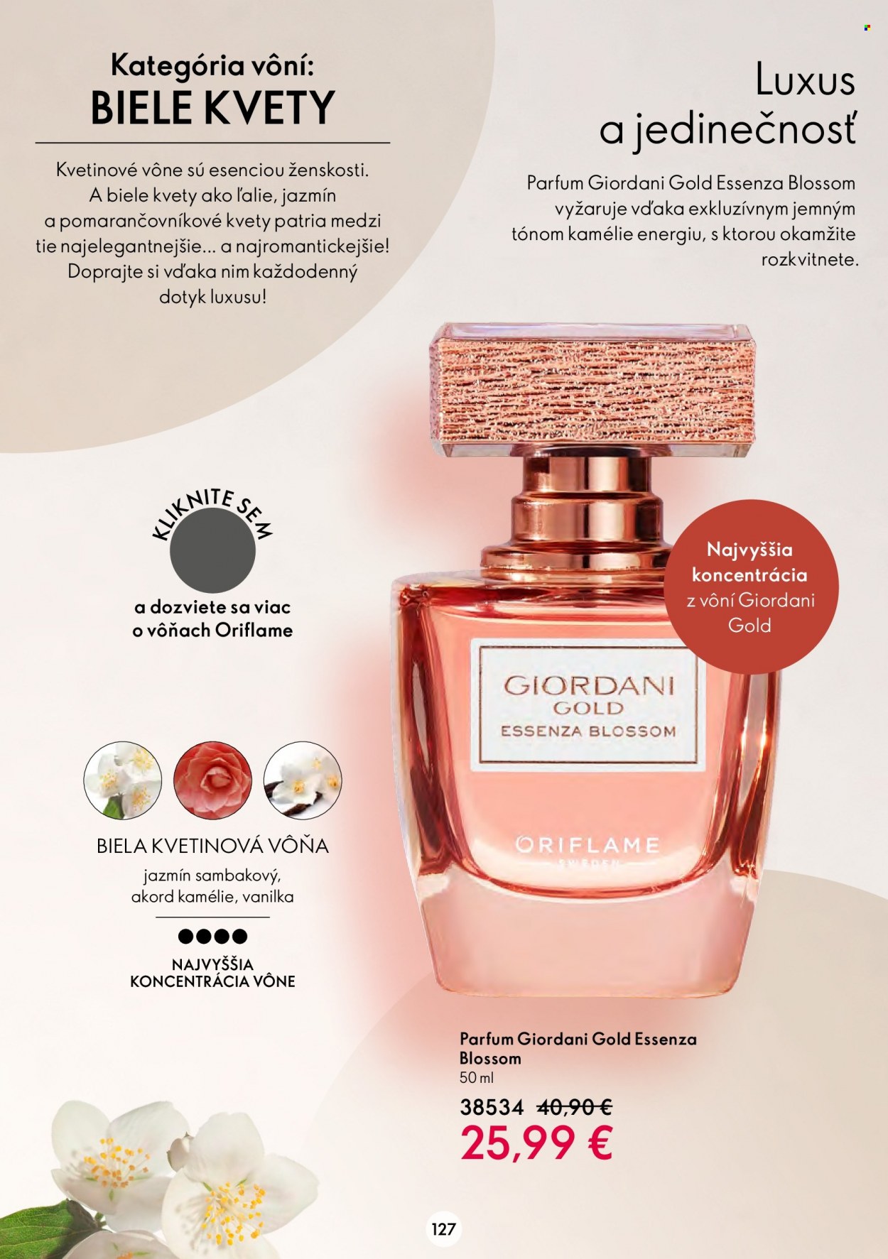 Leták Oriflame - 25.5.2022 - 14.6.2022. Strana 127