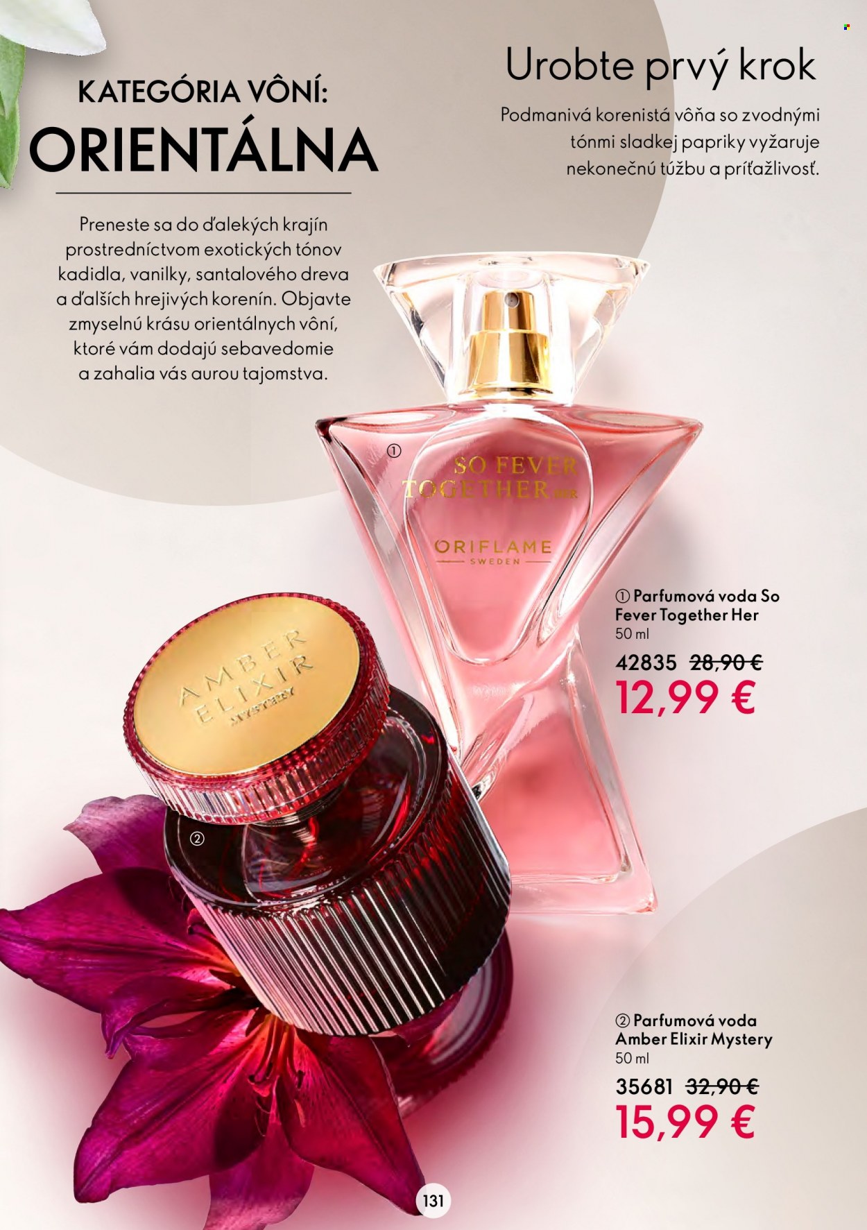 Leták Oriflame - 25.5.2022 - 14.6.2022. Strana 131