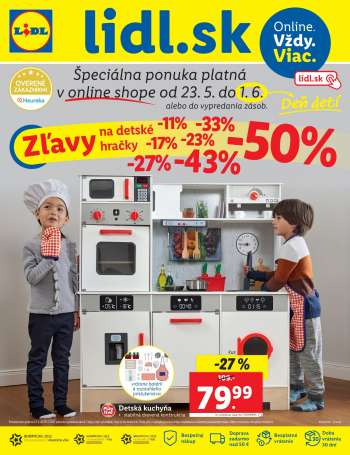 Leták Lidl - 23.5.2022 - 1.6.2022.
