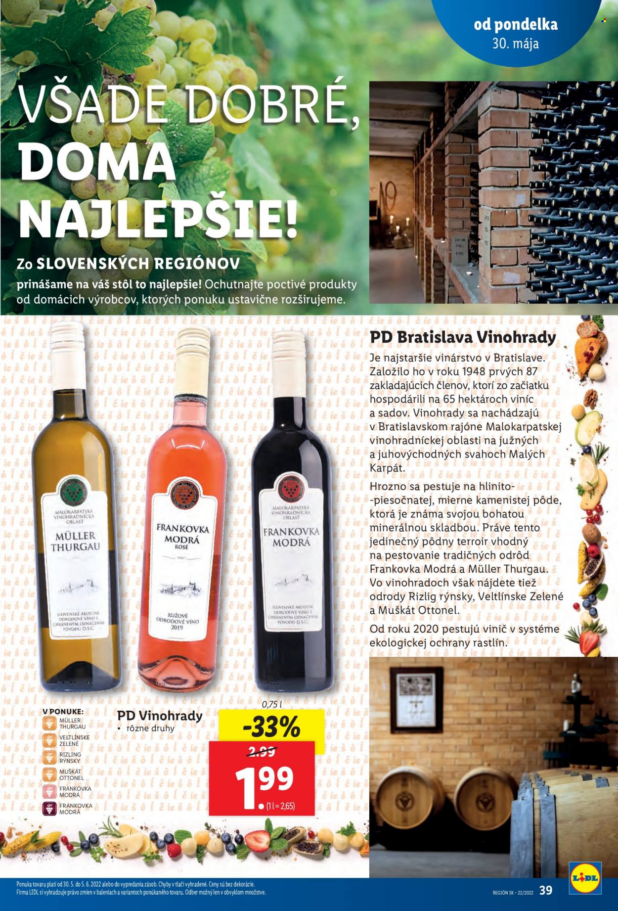Leták Lidl - 30.5.2022 - 5.6.2022. Strana 39